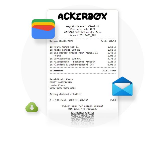 Deine Administration in ackerPay