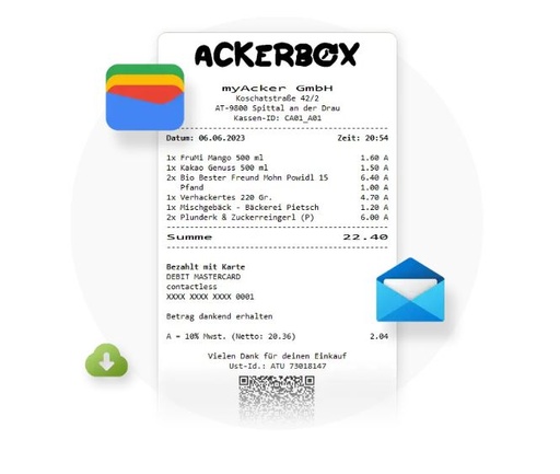 Deine Administration in ackerPay